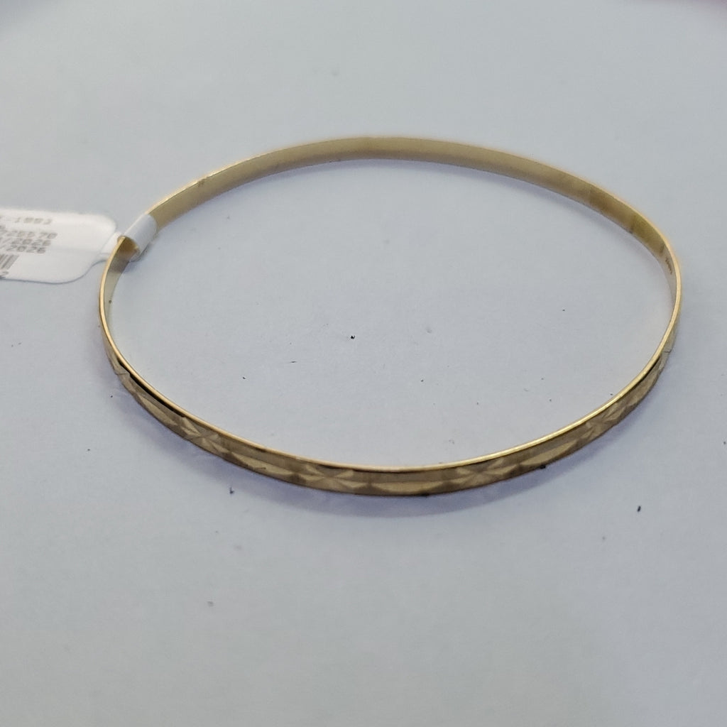 PULSERA RIGIDA ORO 14 K 4,50 GRMS (SEMINUEVO)