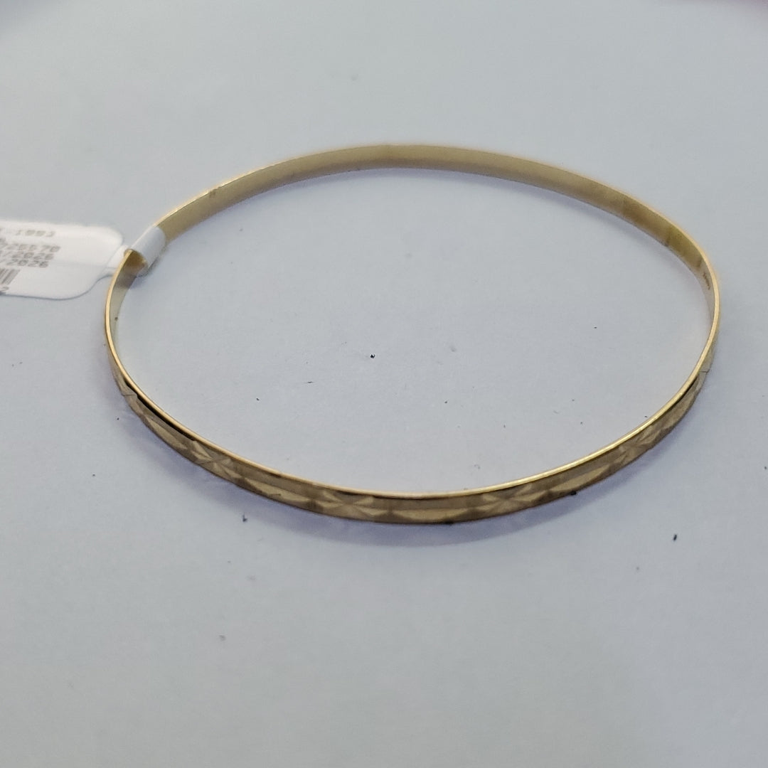 PULSERA RIGIDA ORO 14 K 4,50 GRMS (SEMINUEVO)