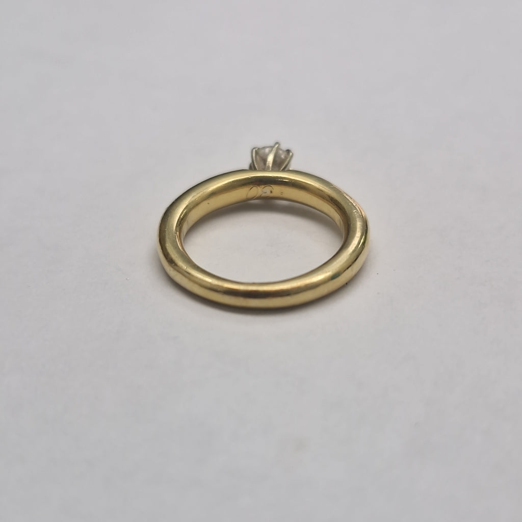 SOLITARIO ORO 14 K 4.3 GRMS (SEMINUEVO)