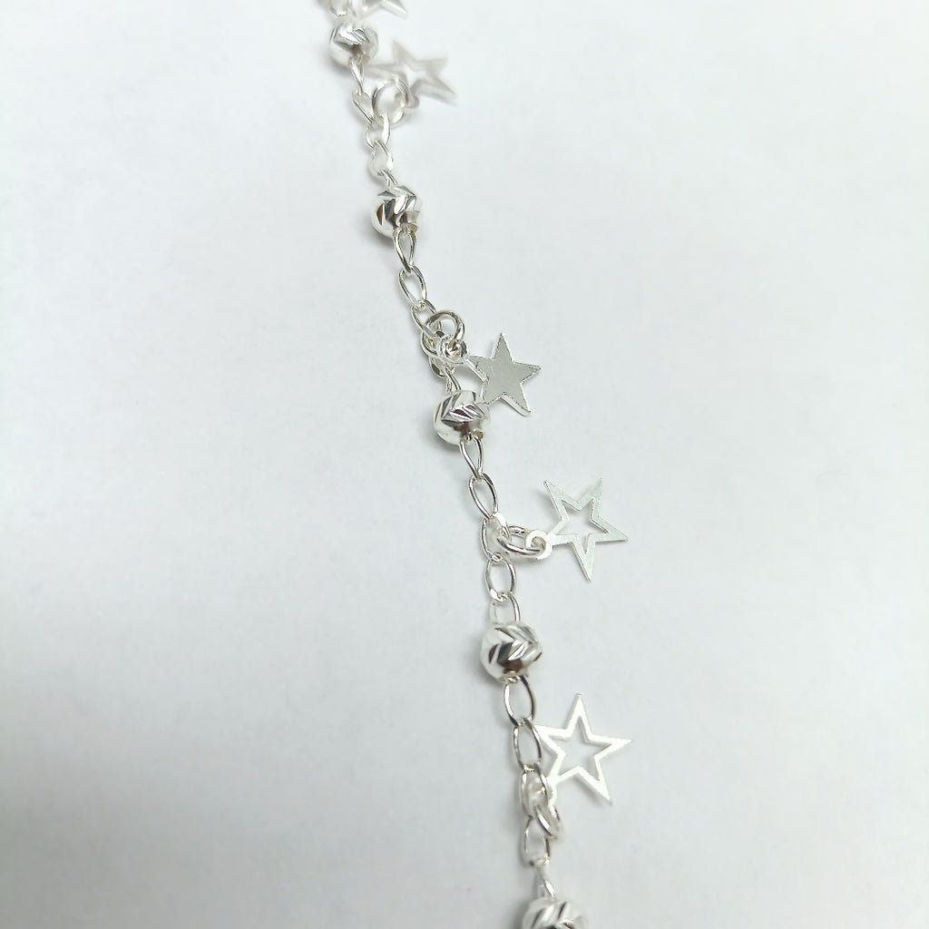 PULSERA TEJIDO ESPECIAL PLATA .925 18 CM 3.1 GR (NUEVO)