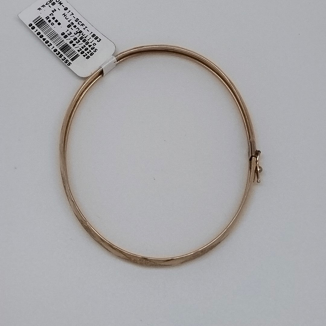 PULSERA RIGIDA ORO 14 K 5 GRMS (SEMINUEVO)