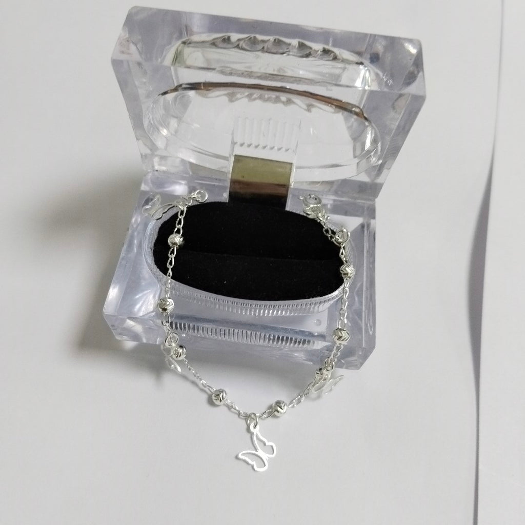 PULSERA TEJIDO ESPECIAL PLATA .925 18 CM 2.8 GR (NUEVO)