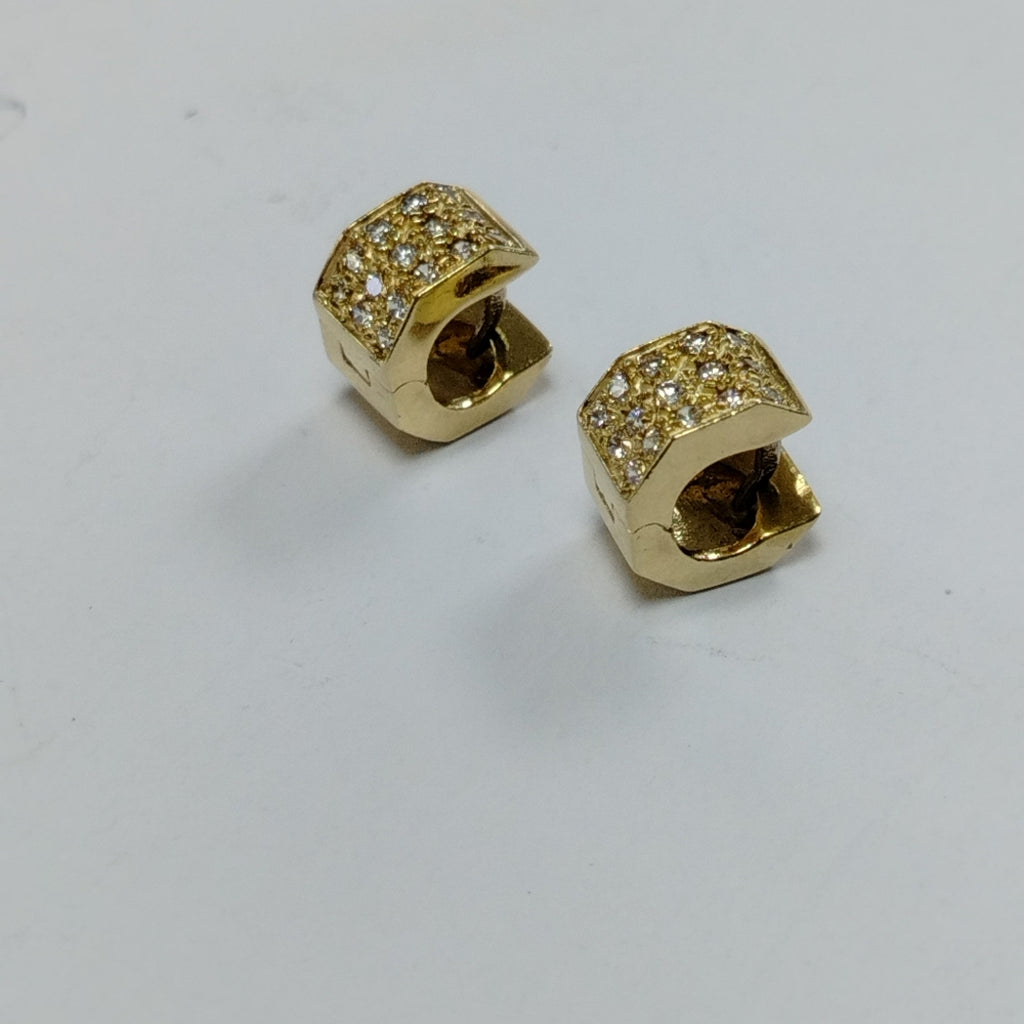 ARRACADAS PAR ORO 14 K 6,10 GRMS (SEMINUEVO)