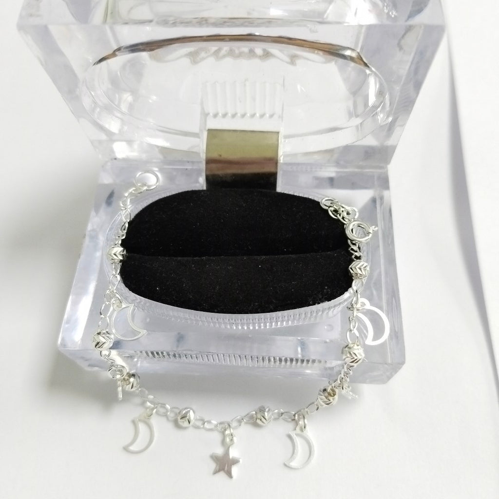 PULSERA TEJIDO TEJIDO ESPECIAL PLATA .925 18 CM 3.1 GR (NUEVO)