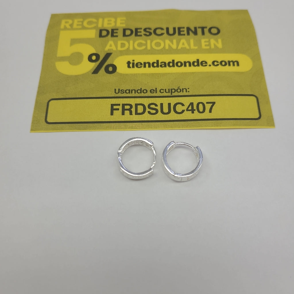 ARRACADAS PLATA .925 2.5 GR (NUEVO)