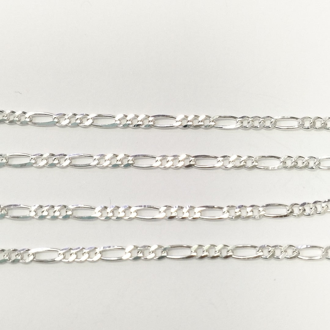 CADENA TEJIDO 3X1 PLATA .925 55 CM 4.4 GR (NUEVO)