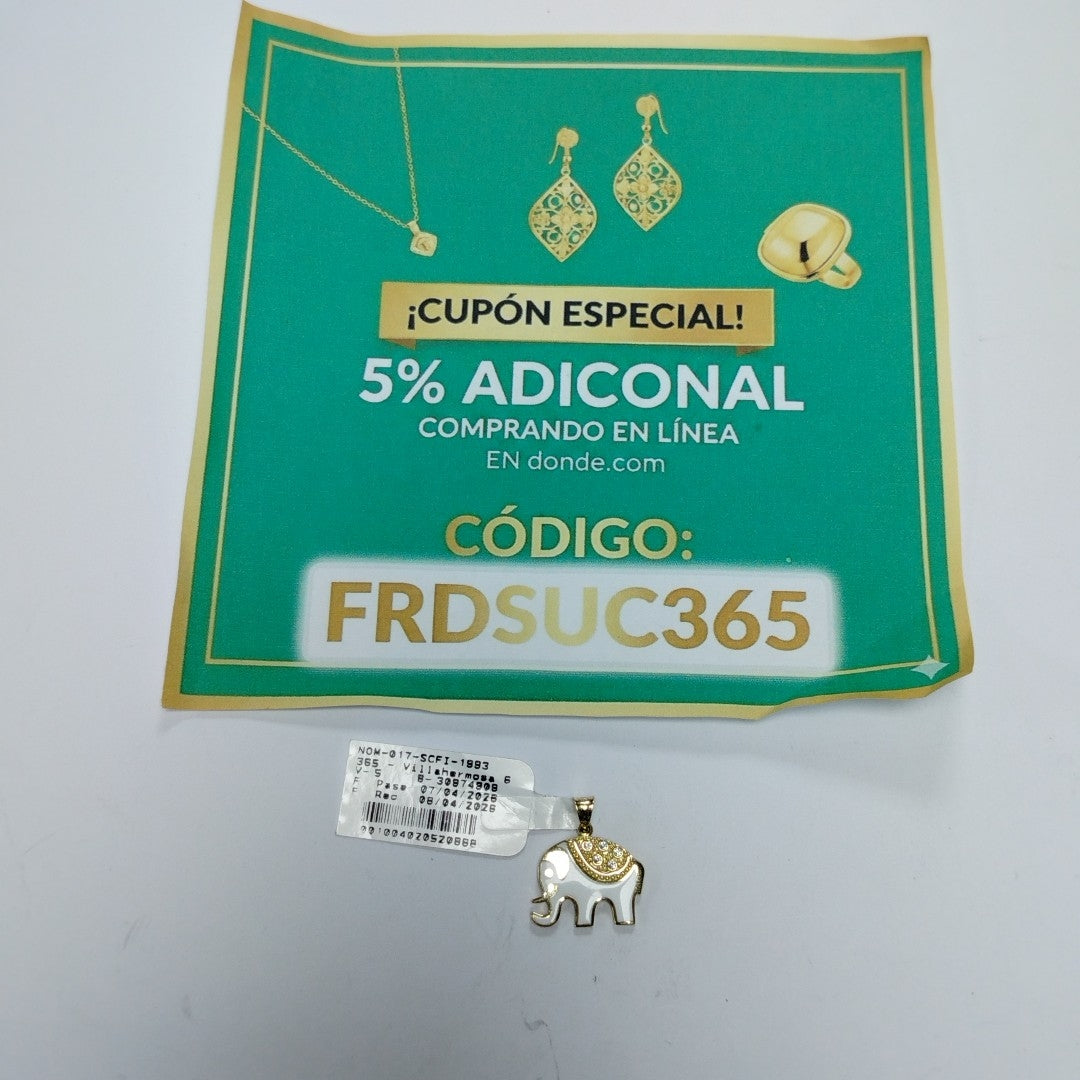 DIJE ORO 14 K 1.9 GRMS (SEMINUEVO)