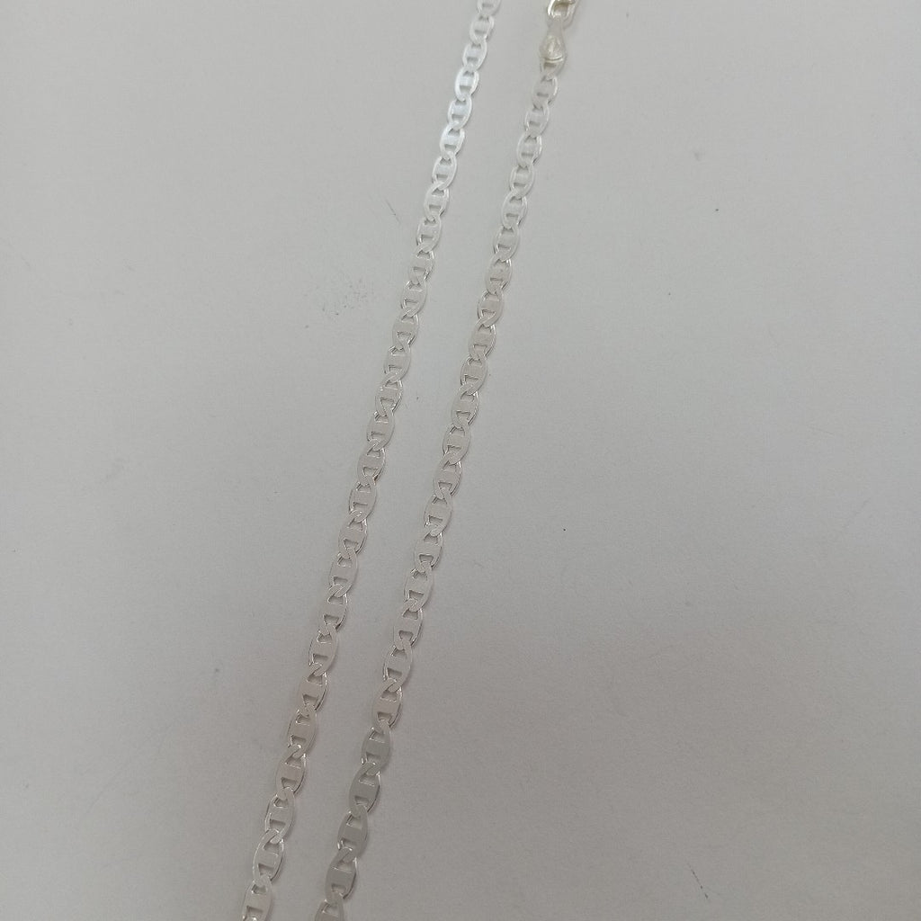 CADENA TEJIDO GUCHI PLATA .925 55 CM 8.5 GR (NUEVO)