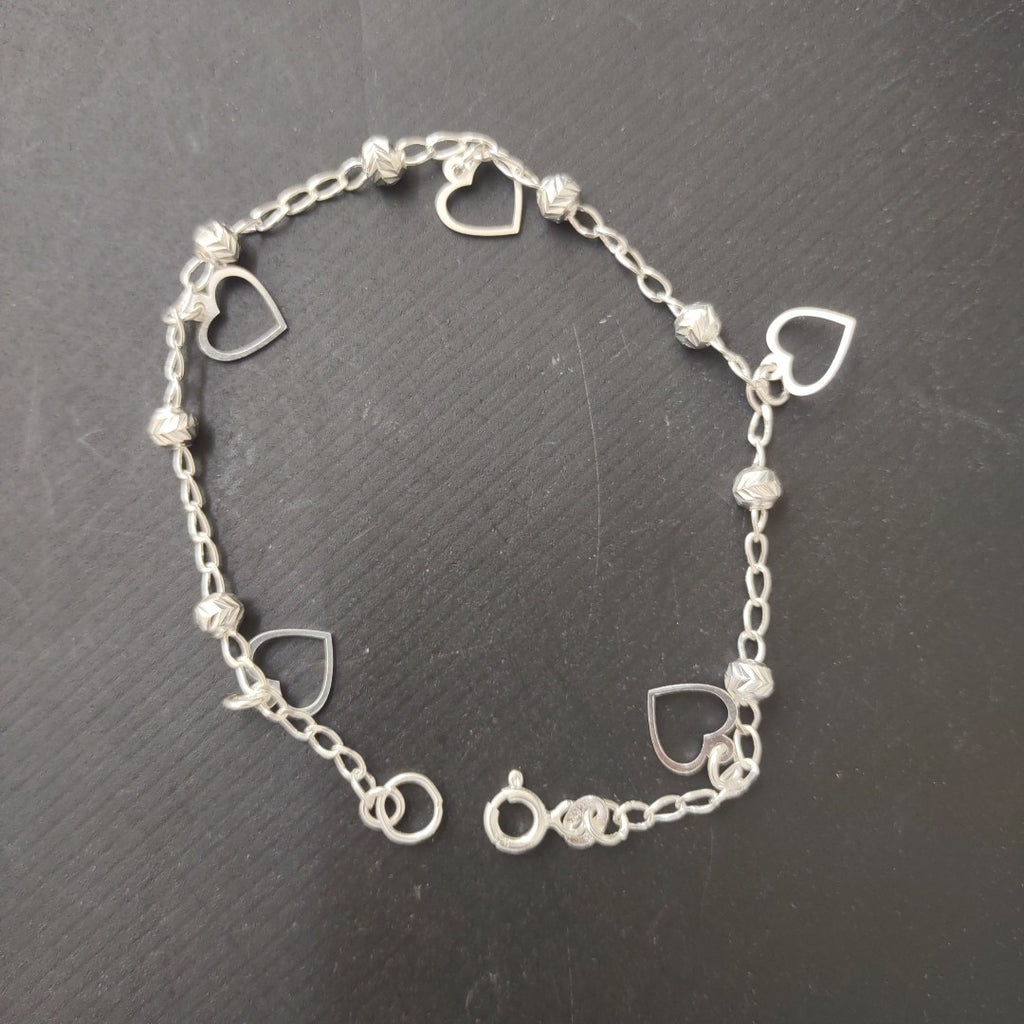 PULSERA TEJIDO ESPECIAL PLATA .925 18 CM 2.7 GR (NUEVO)