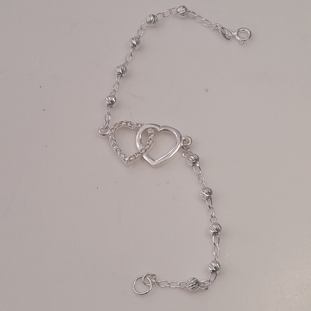 PULSERA TEJIDO TEJIDO ESPECIAL PLATA .925 18 CM 4.1 GR (NUEVO)