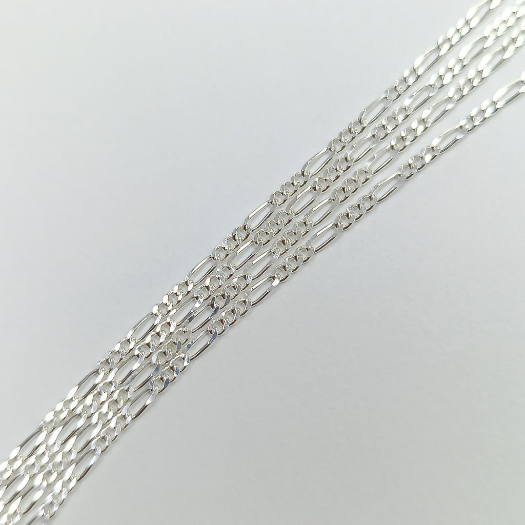 CADENA TEJIDO 3X1 PLATA .925 55 CM 2.2 GR (NUEVO)