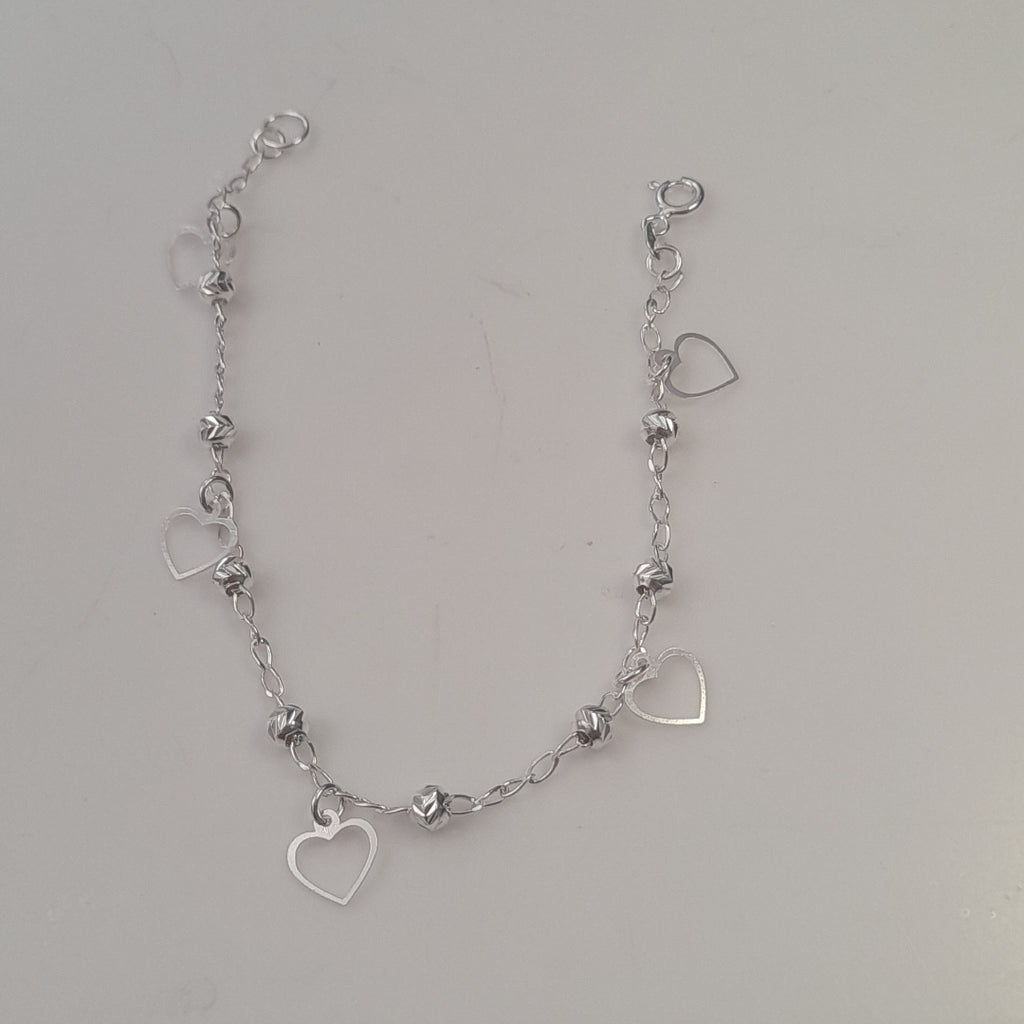 PULSERA TEJIDO ESPECIAL PLATA .925 18 CM 2.6 GR (NUEVO)