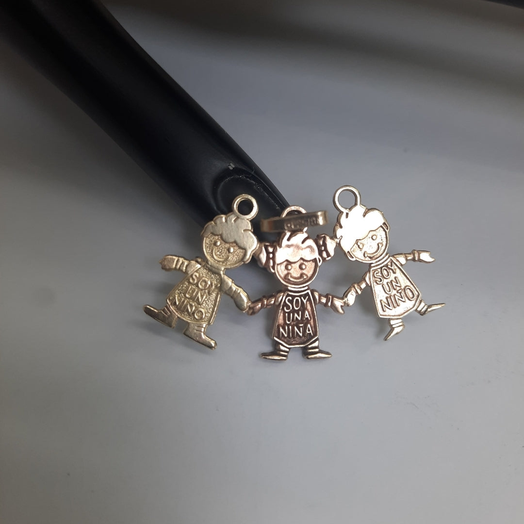 DIJE ORO COMBINADO 10 K 2.3 GRMS (SEMINUEVO)