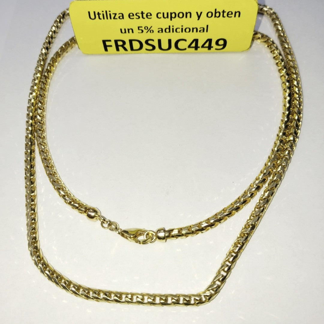 CADENA ORO 14 K 55.5 GRMS (SEMINUEVO)