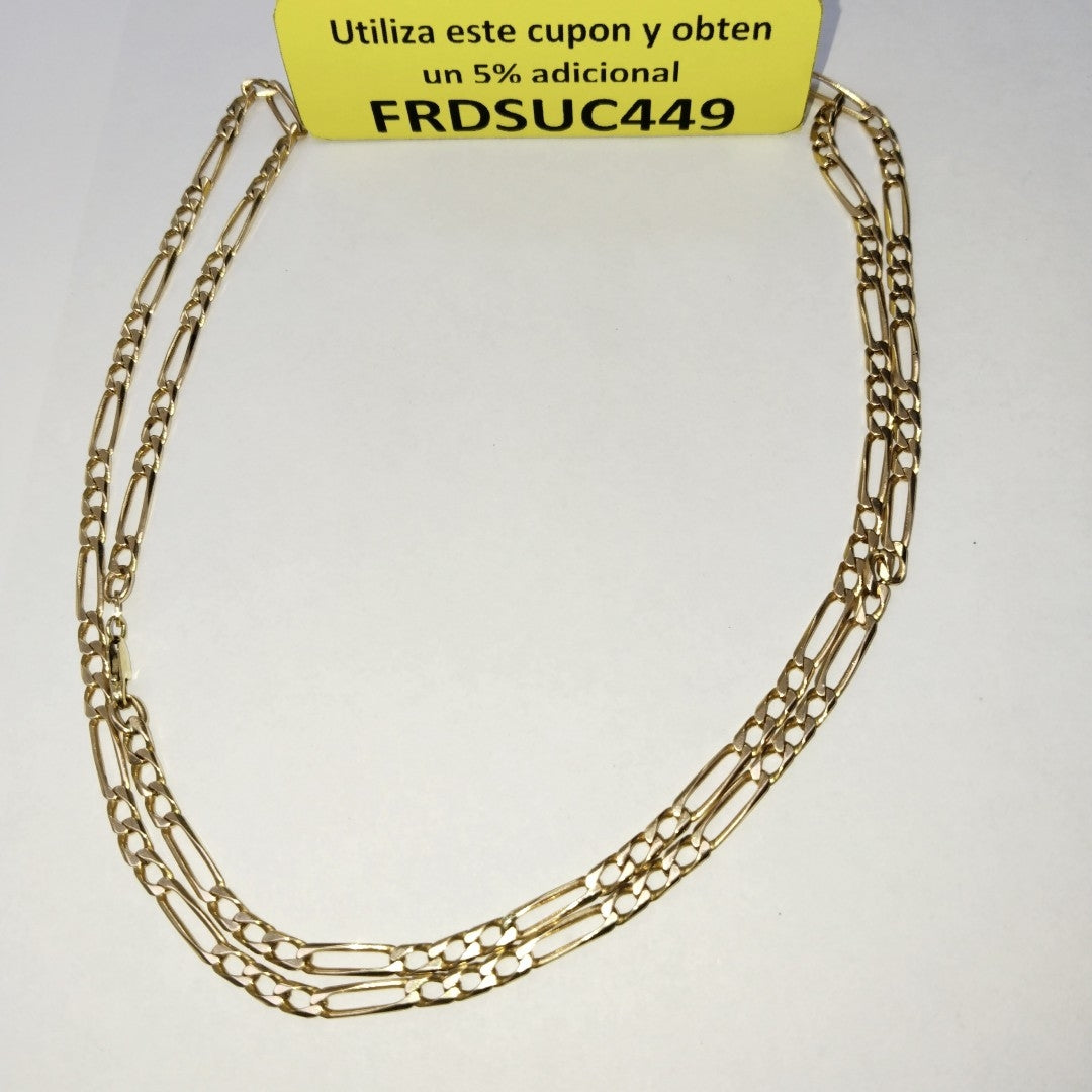 CADENA ORO 14 K 19.7 GRMS (SEMINUEVO)