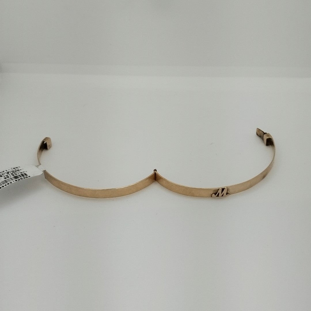 PULSERA RIGIDA ORO 14 K 9.4 GRMS (SEMINUEVO)