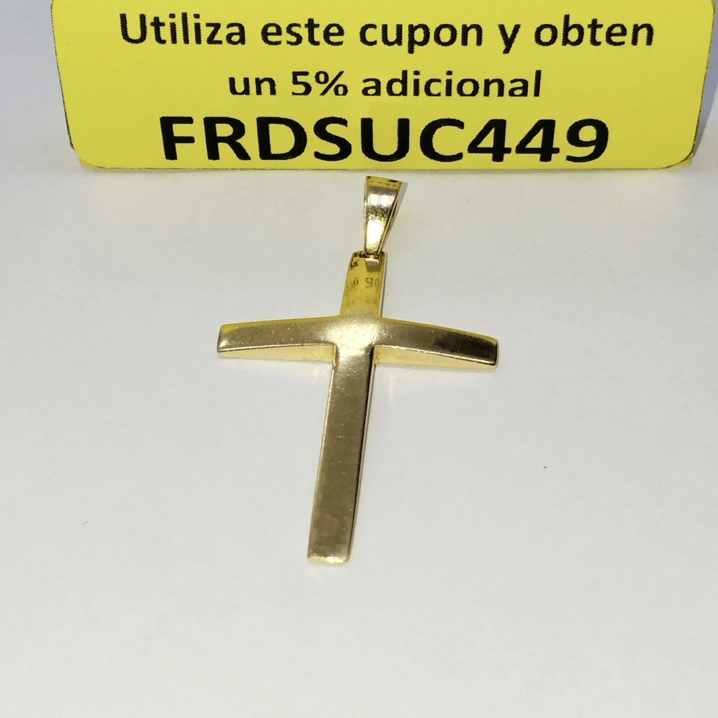 CRUZ, DIJE ORO 18 K 11.2 GRMS (SEMINUEVO)