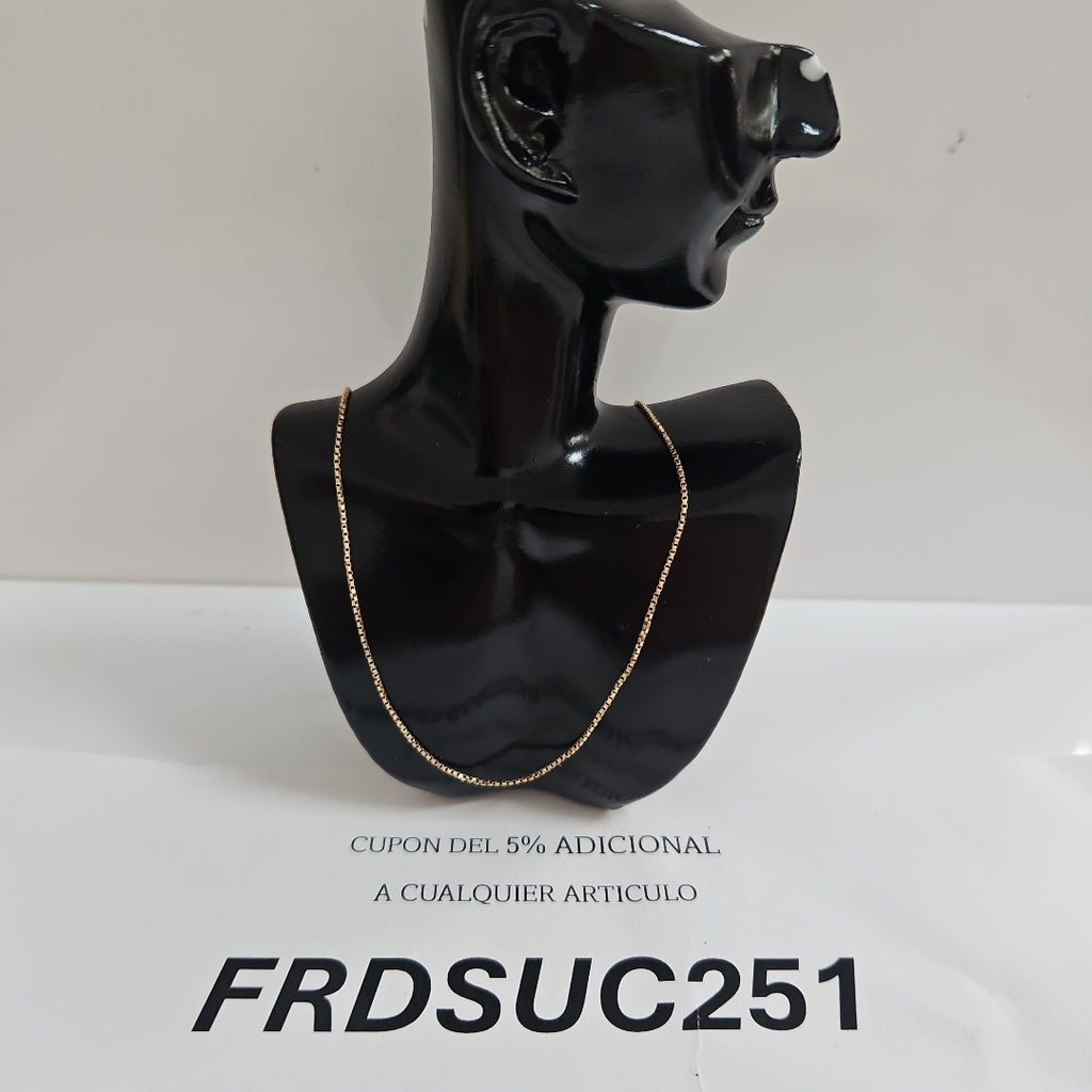 CADENA ORO 10 K 1.7 GRMS (SEMINUEVO)