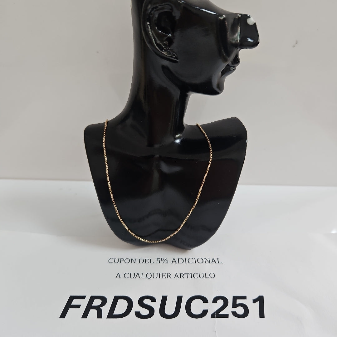 CADENA ORO 10 K 1.7 GRMS (SEMINUEVO)