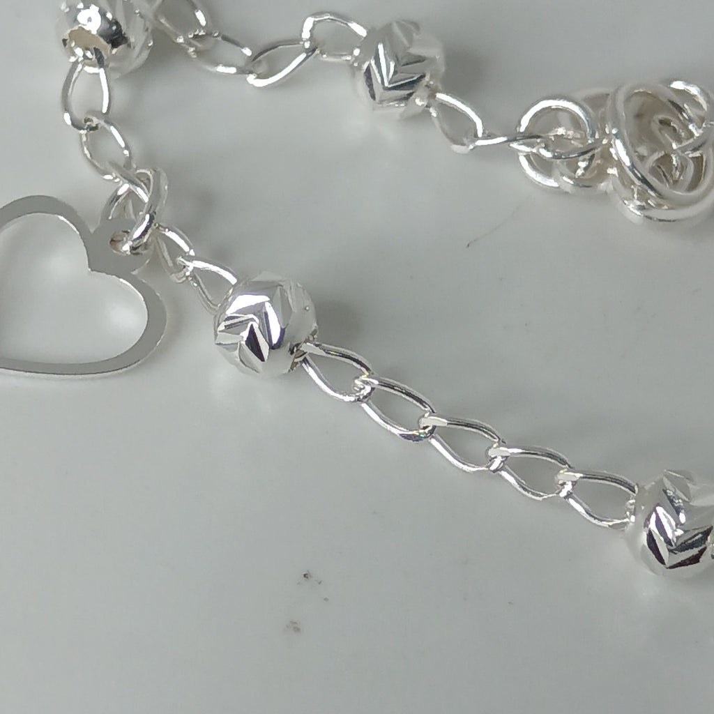 PULSERA TEJIDO ESPECIAL PLATA .925 18 CM 2.7 GR (NUEVO)