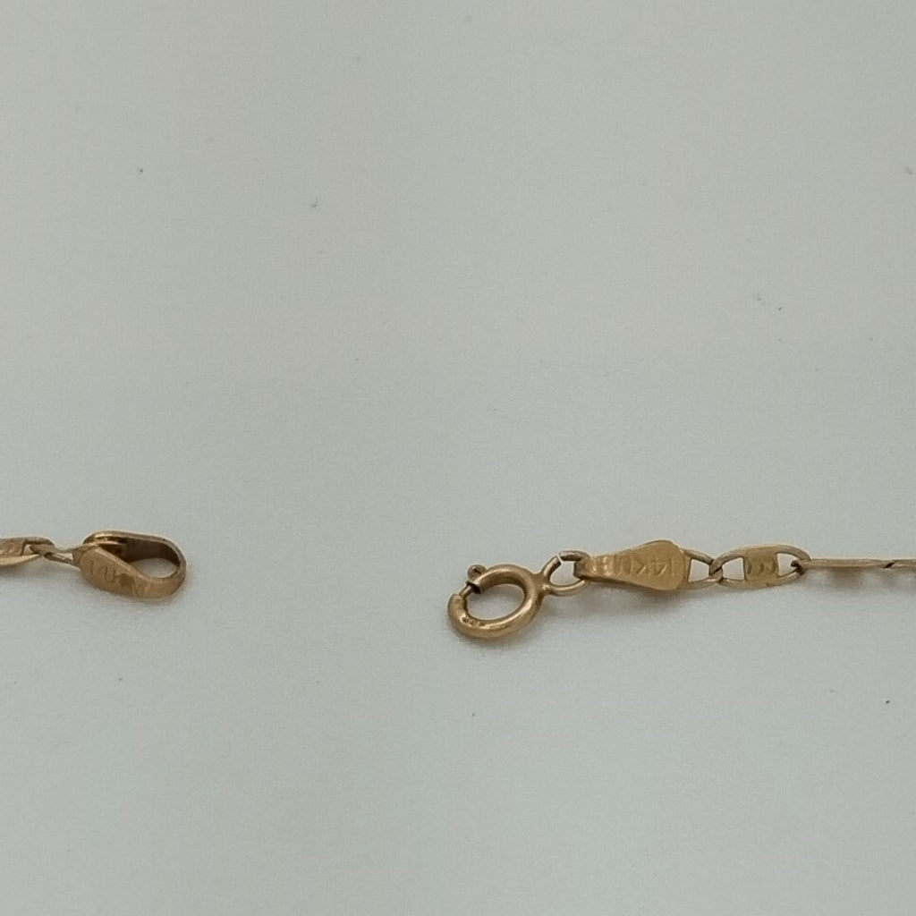 CADENA ORO 14 K 2,70 GRMS (SEMINUEVO)