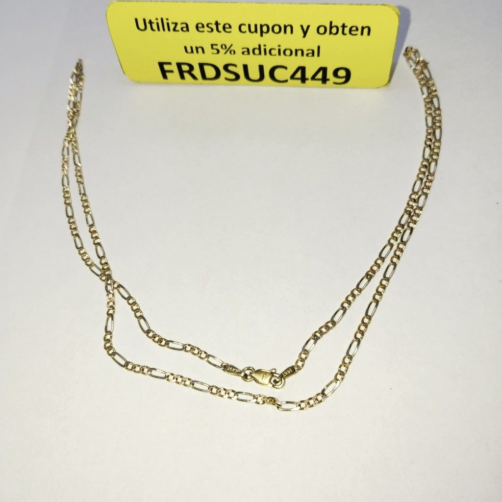 CADENA ORO 14 K 5.1 GRMS (SEMINUEVO)