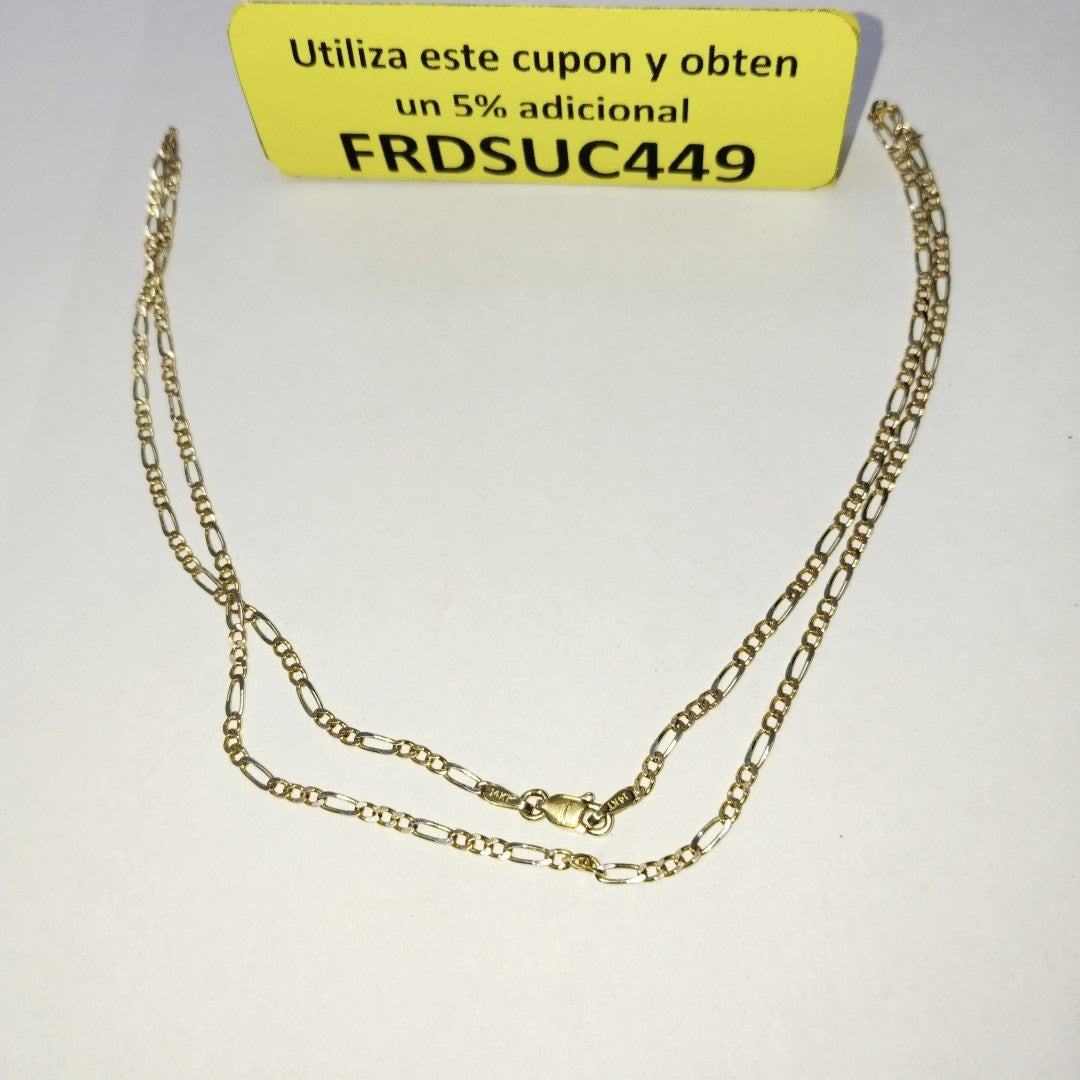 CADENA ORO 14 K 5.1 GRMS (SEMINUEVO)