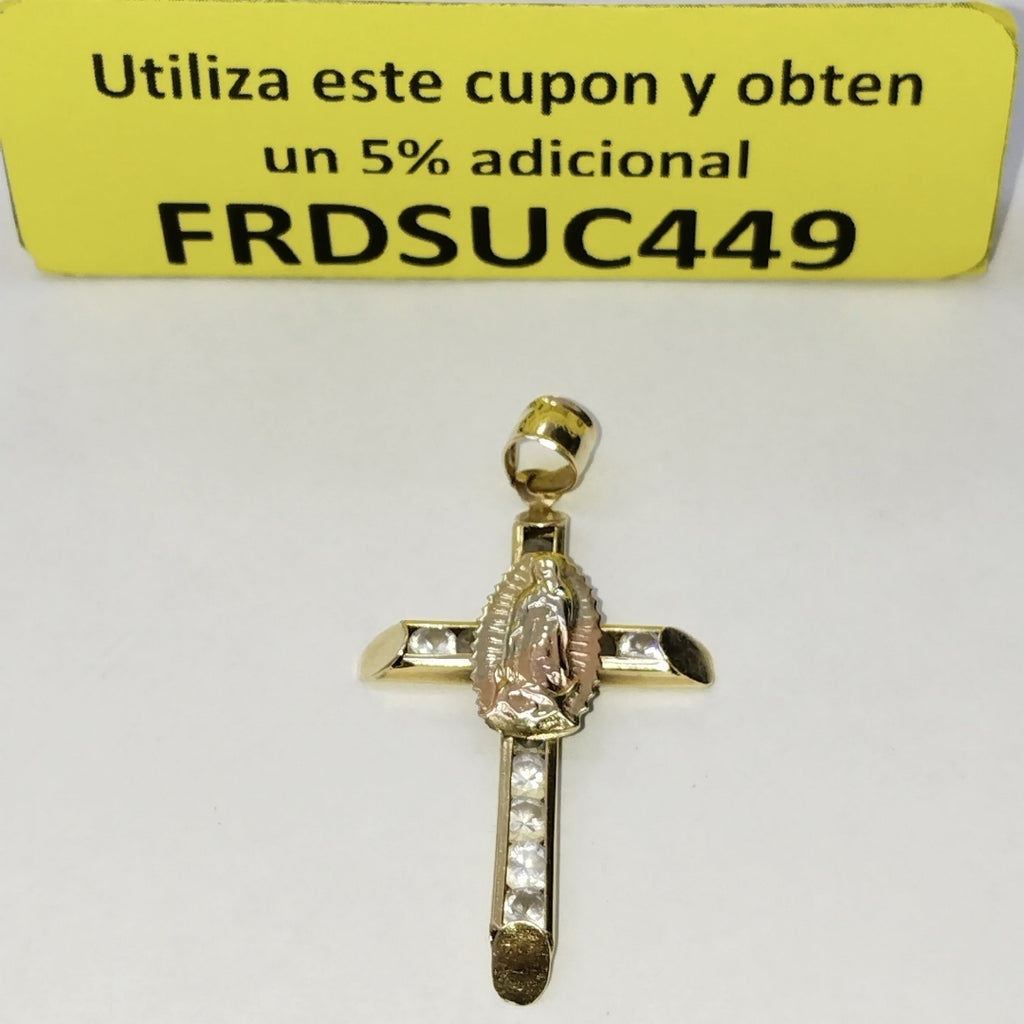 CRUZ, DIJE ORO 14 K 4.5 GRMS (SEMINUEVO)