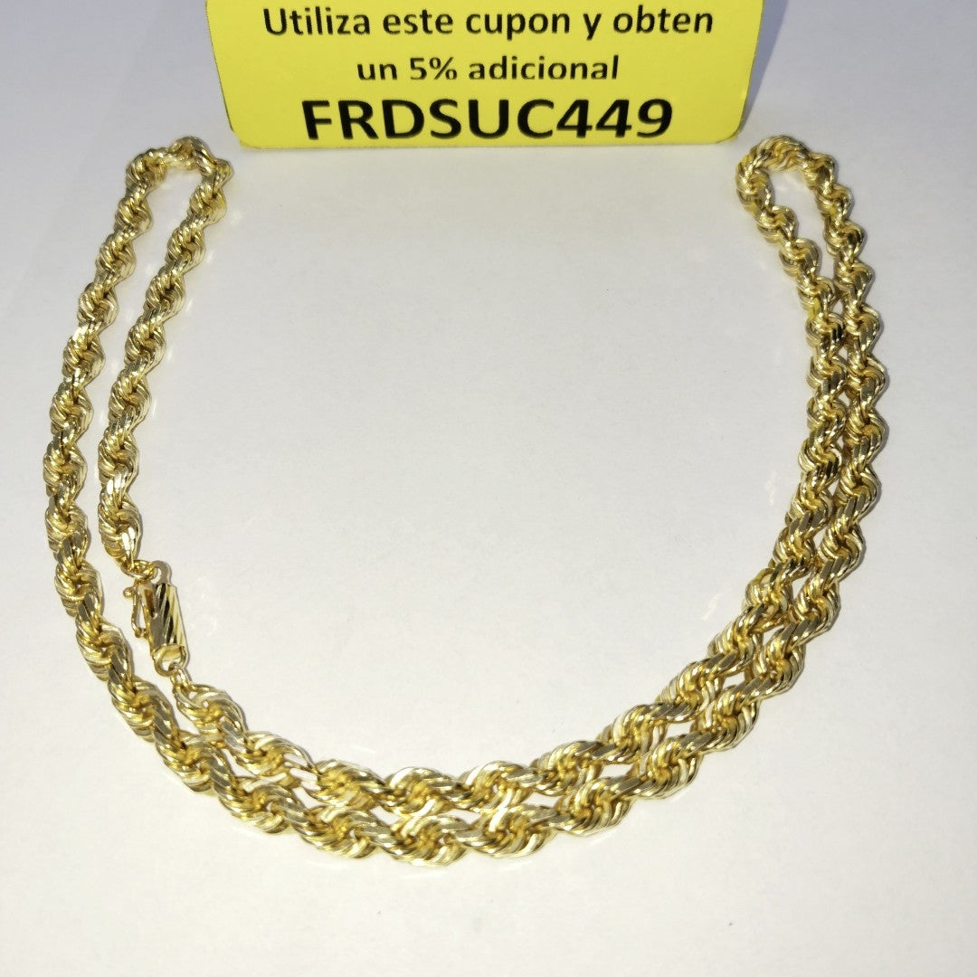 CADENA ORO 14 K 40.6 GRMS (SEMINUEVO)