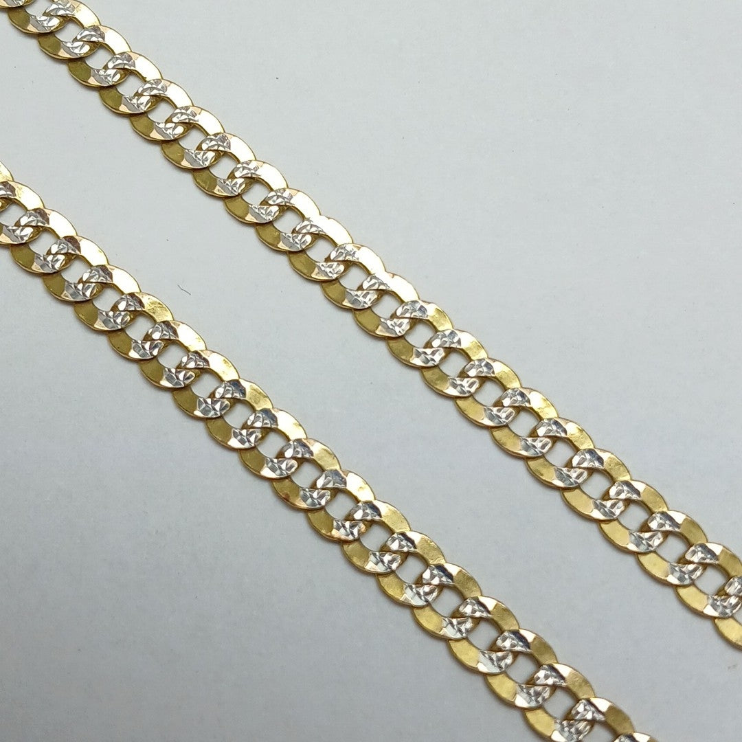 CADENA ORO,RODIADO 14 K 11,50 GRMS (SEMINUEVO)