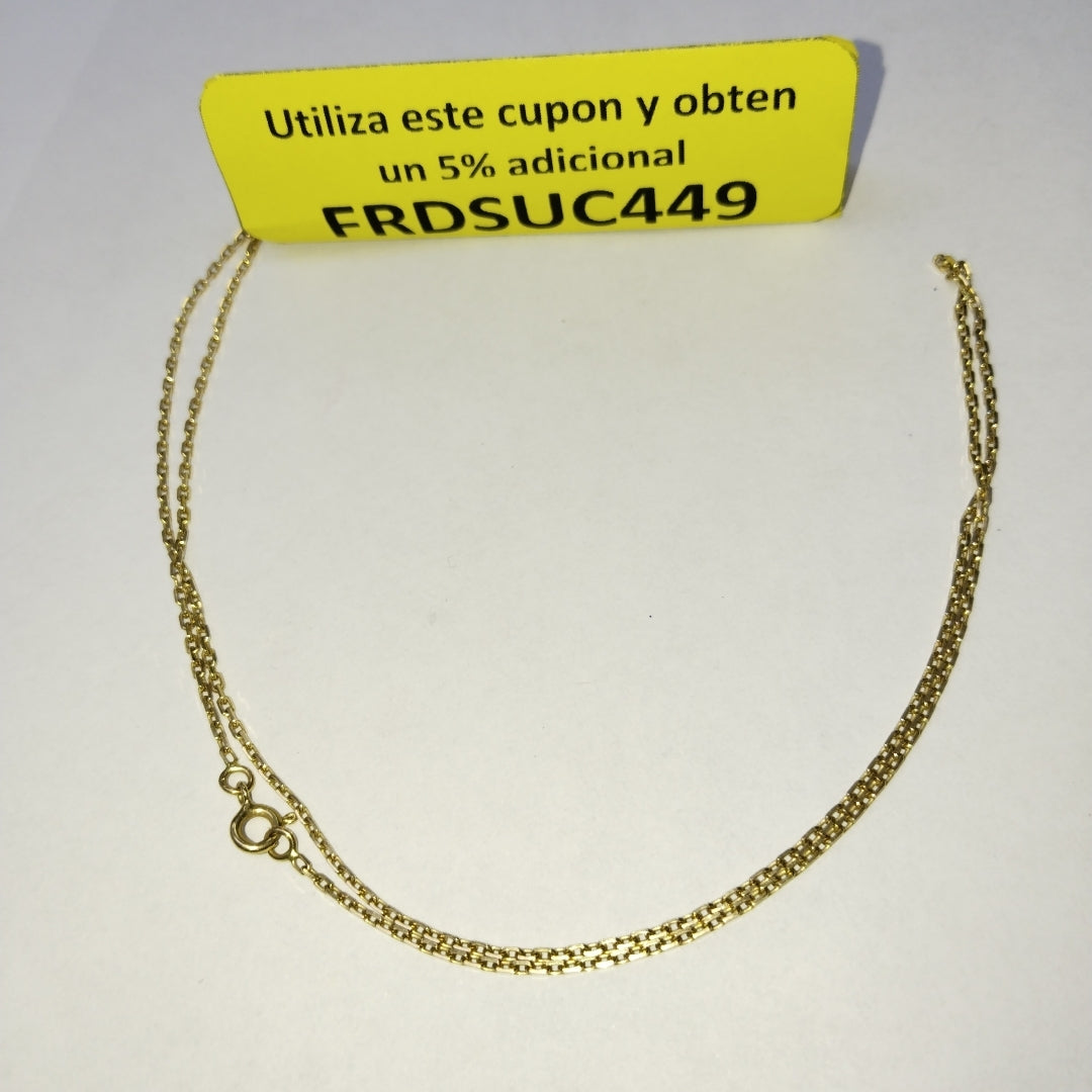 CADENA ORO 18 K 4.9 GRMS (SEMINUEVO)