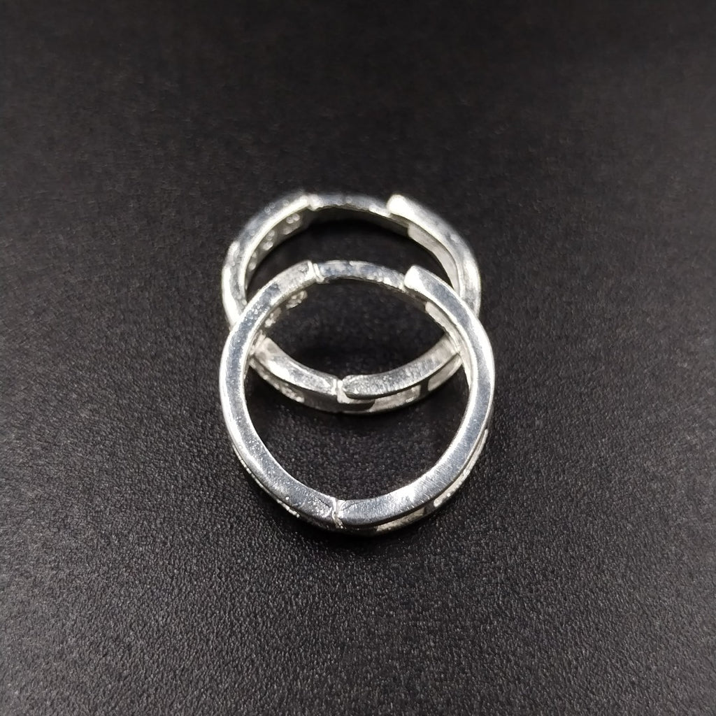 ARRACADAS C/CIRCONIAS PLATA .925 2.1 GR (NUEVO)
