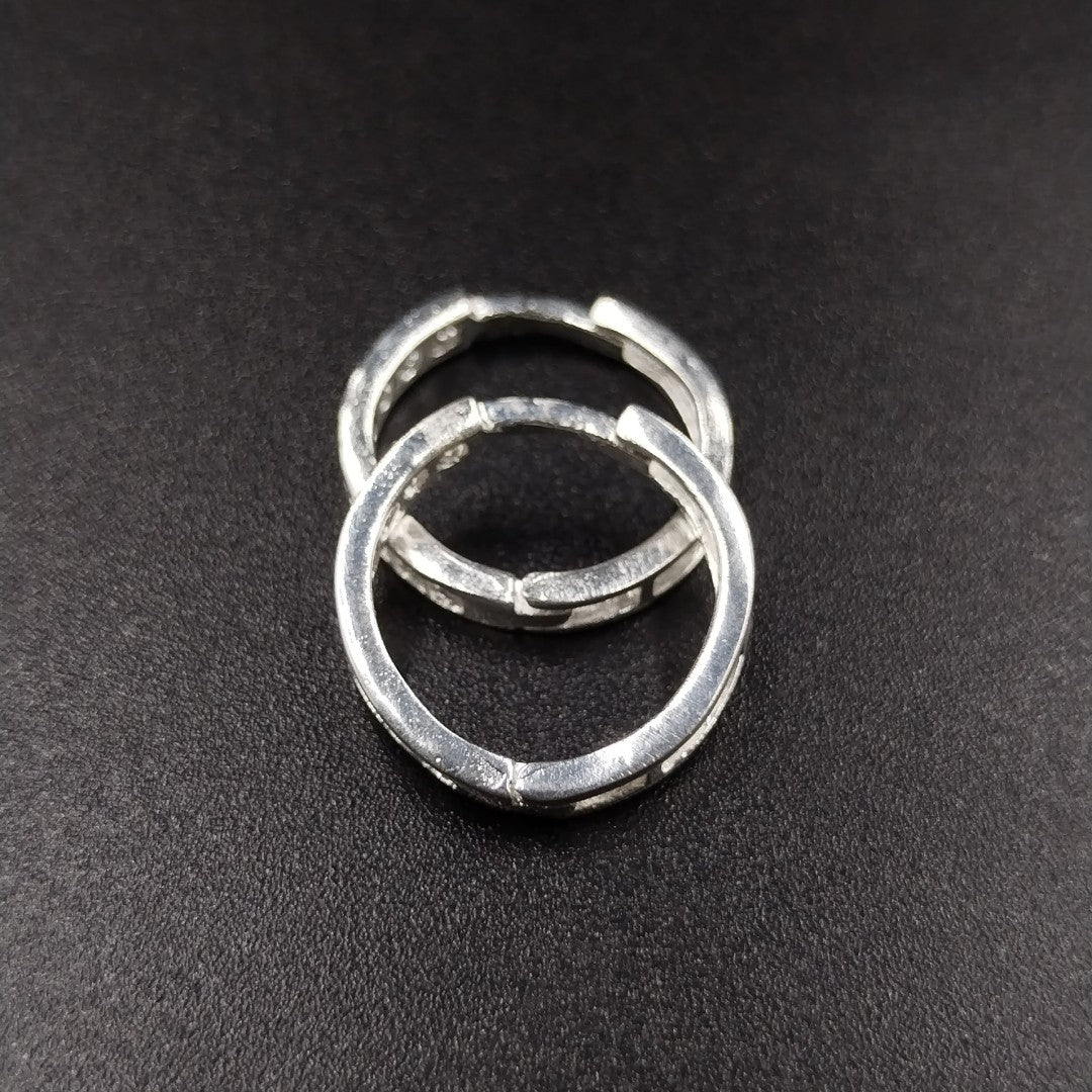 ARRACADAS C/CIRCONIAS PLATA .925 2.1 GR (NUEVO)