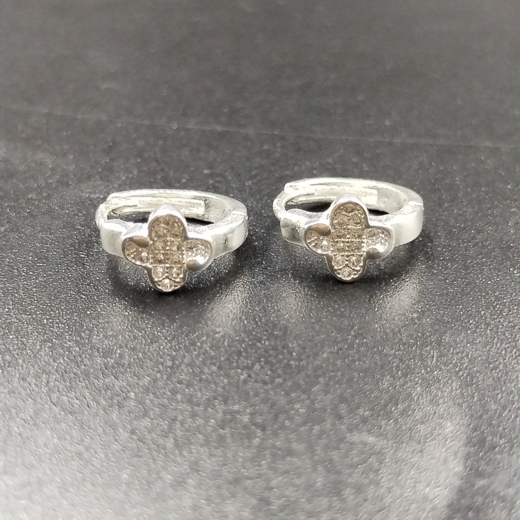 ARRACADAS C/CIRCONIAS PLATA .925 1.9 GR (NUEVO)