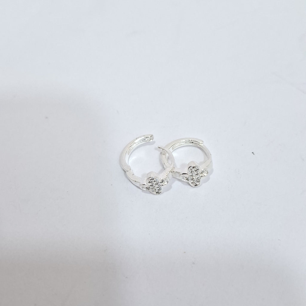 ARRACADAS C/CIRCONIAS PLATA .925 1.9 GR (NUEVO)