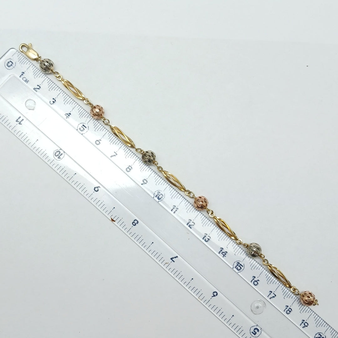 PULSERA ORO 14 K 6 GRMS (SEMINUEVO)