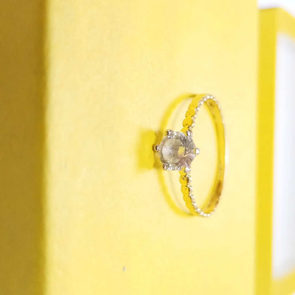 SOLITARIO ORO 14 K 1 GRMS (SEMINUEVO)