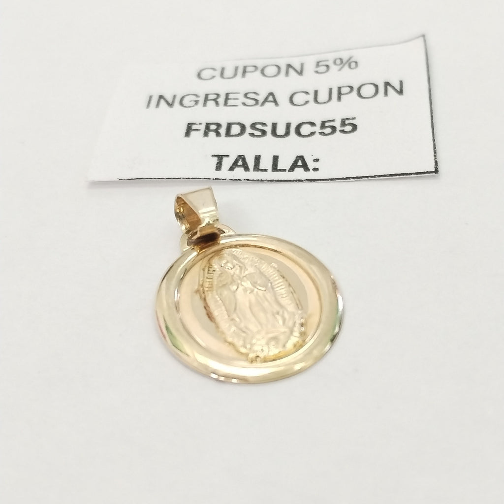 MEDALLA RELIGIOSA ORO 14 K 1,10 GRMS (SEMINUEVO)