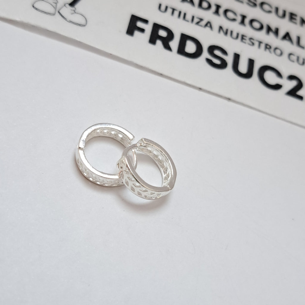 ARRACADAS PLATA .925 2.5 GR (NUEVO)