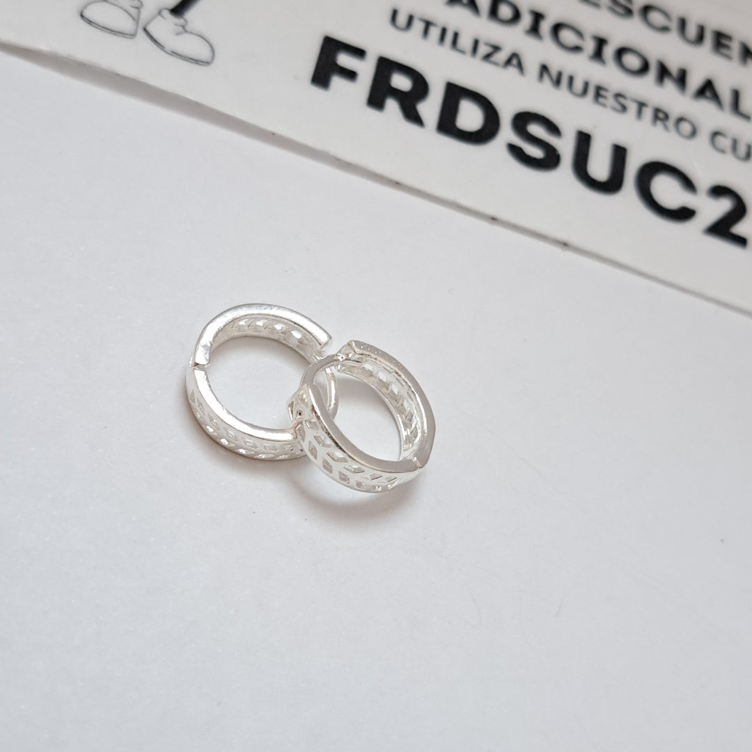 ARRACADAS PLATA .925 2.5 GR (NUEVO)