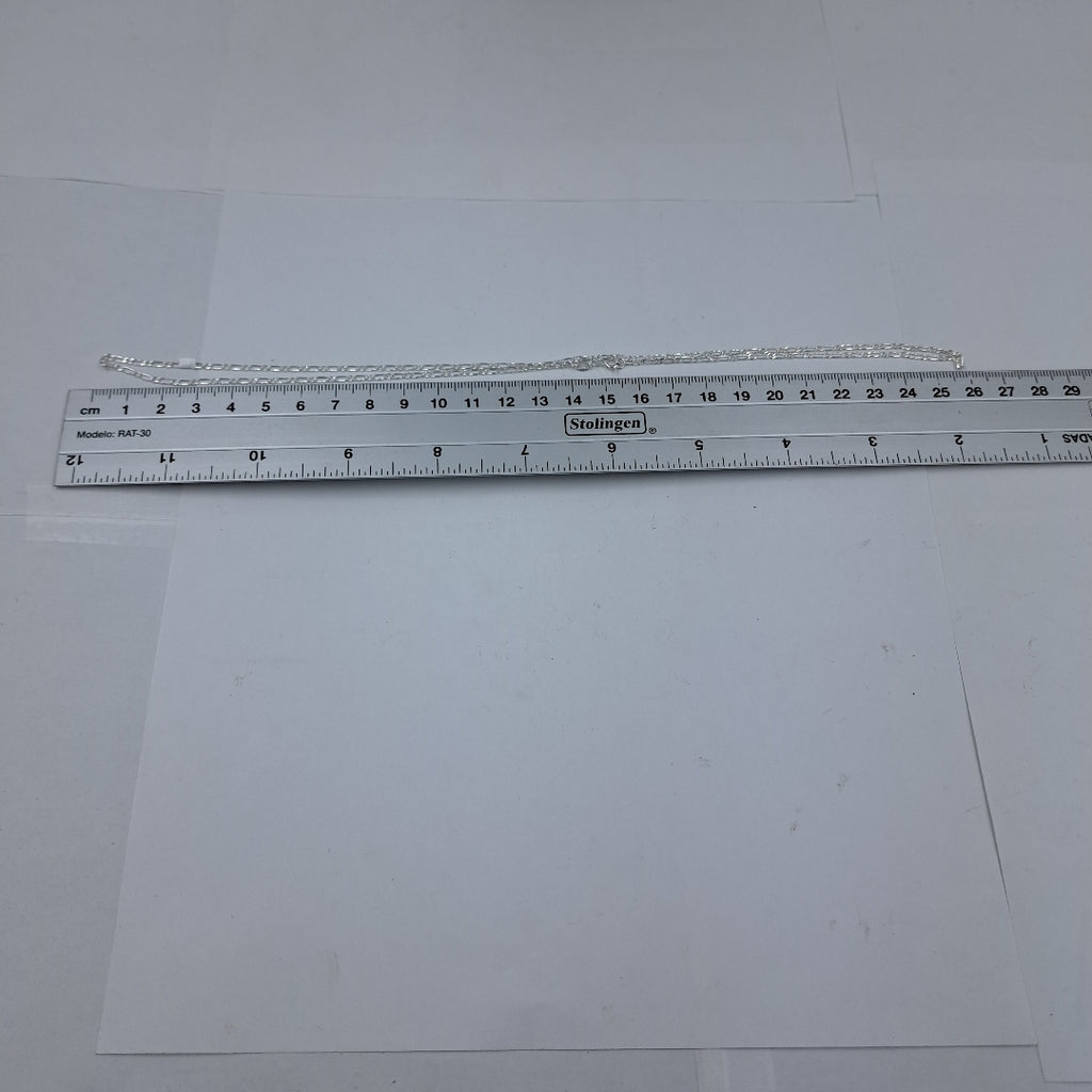 CADENA TEJIDO 1X1 PLATA .925 55 CM 3 GR (NUEVO)