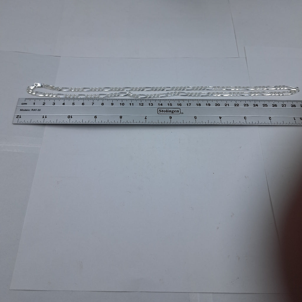 CADENA TEJIDO 3X1 PLATA .925 60 CM 17.6 GR (NUEVO)