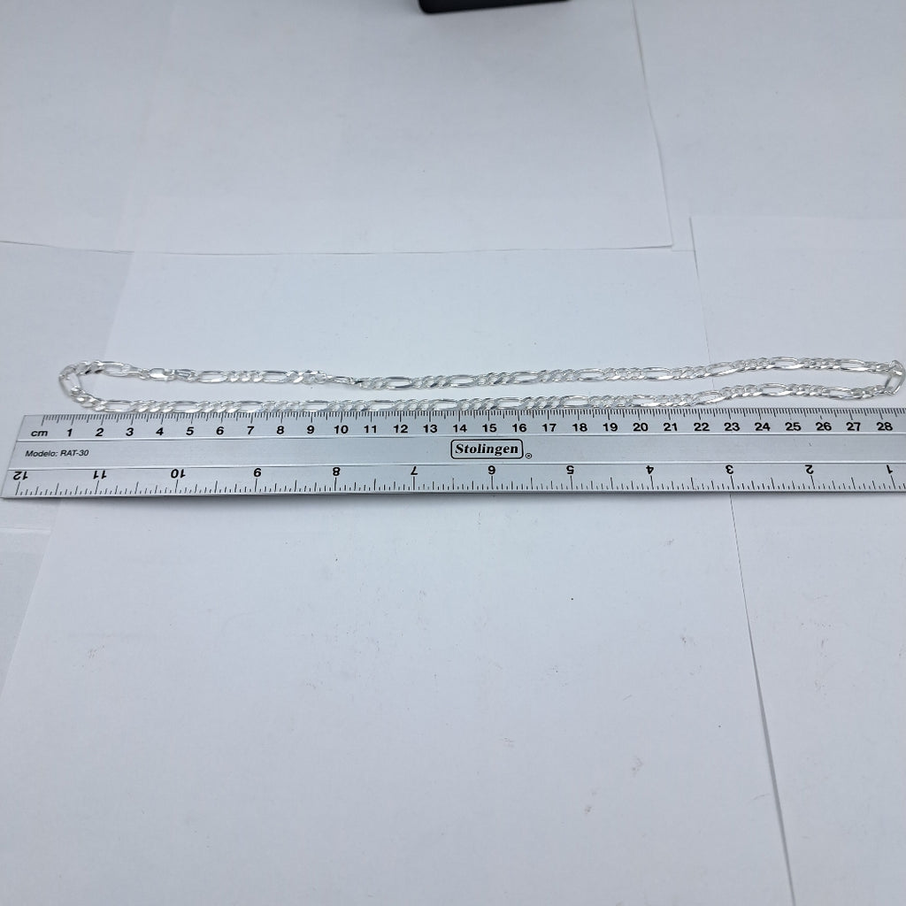 CADENA TEJIDO 3X1 PLATA .925 60 CM 17.8 GR (NUEVO)