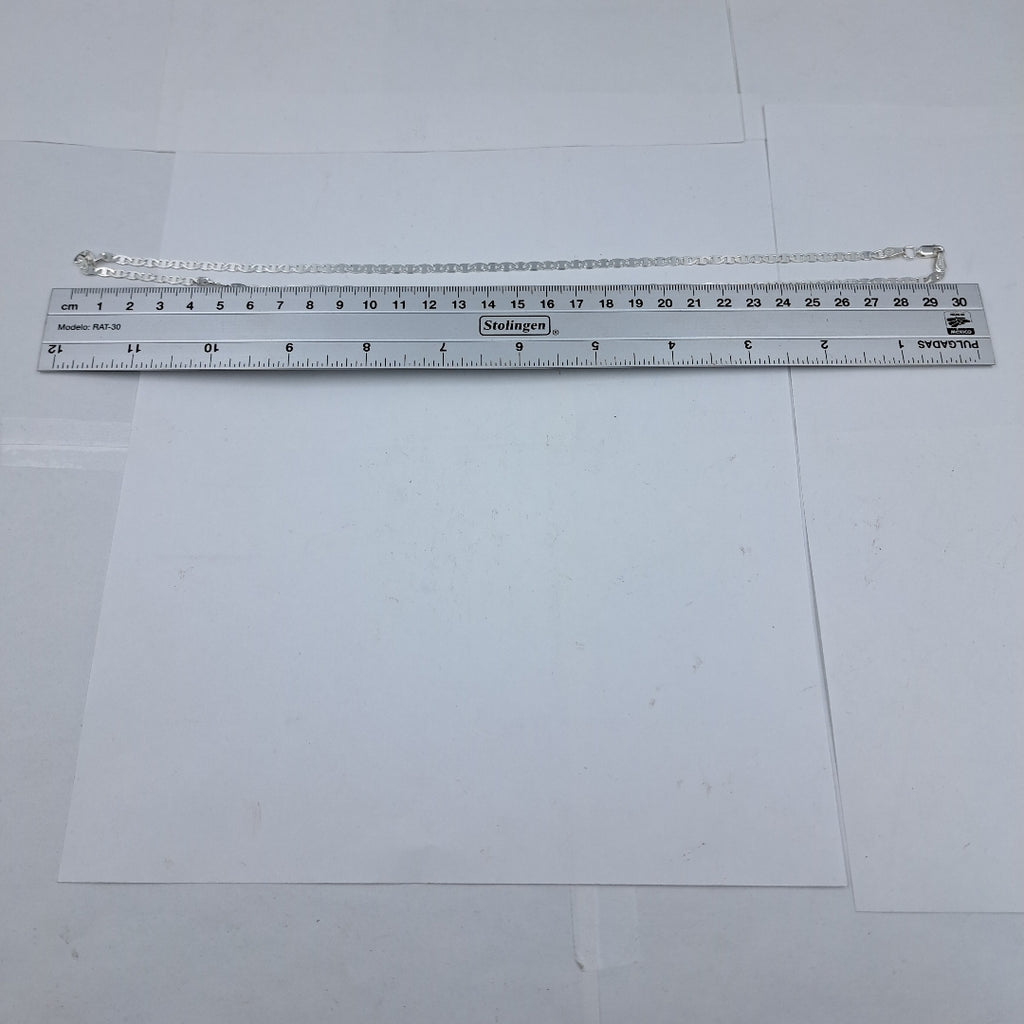 CADENA TEJIDO GUCHI PLATA .925 60 CM 9.7 GR (NUEVO)