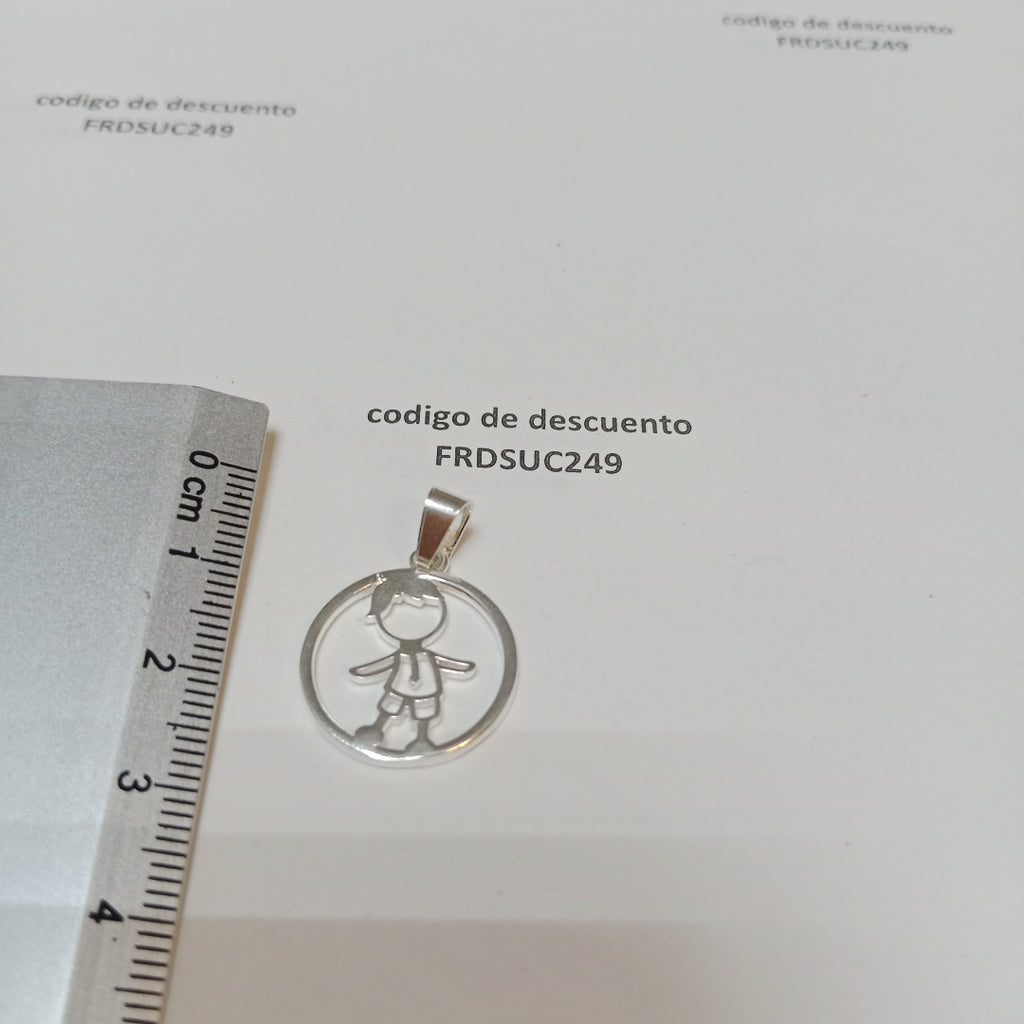 DIJE NIÑO PLATA .925 1.8 GR (NUEVO)