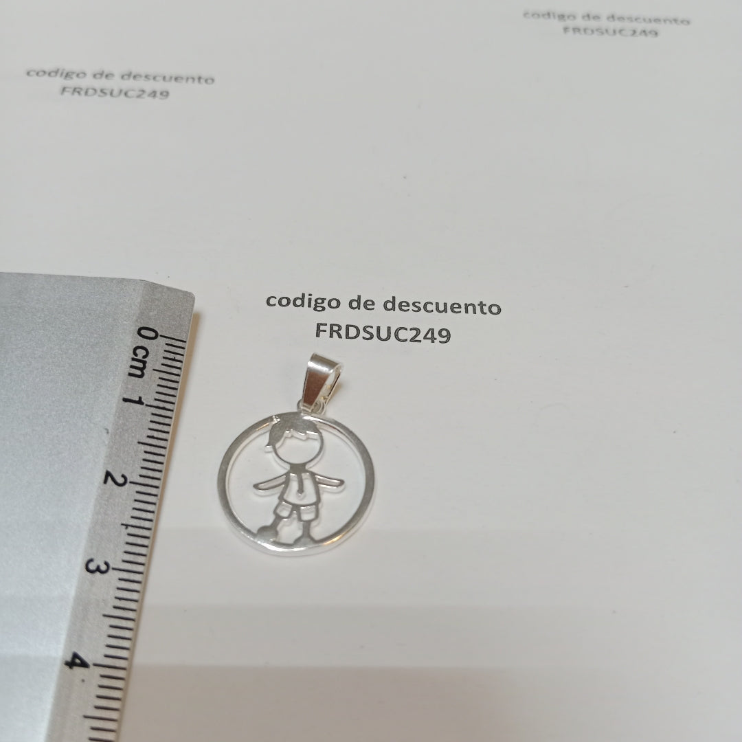 DIJE NIÑO PLATA .925 1.8 GR (NUEVO)