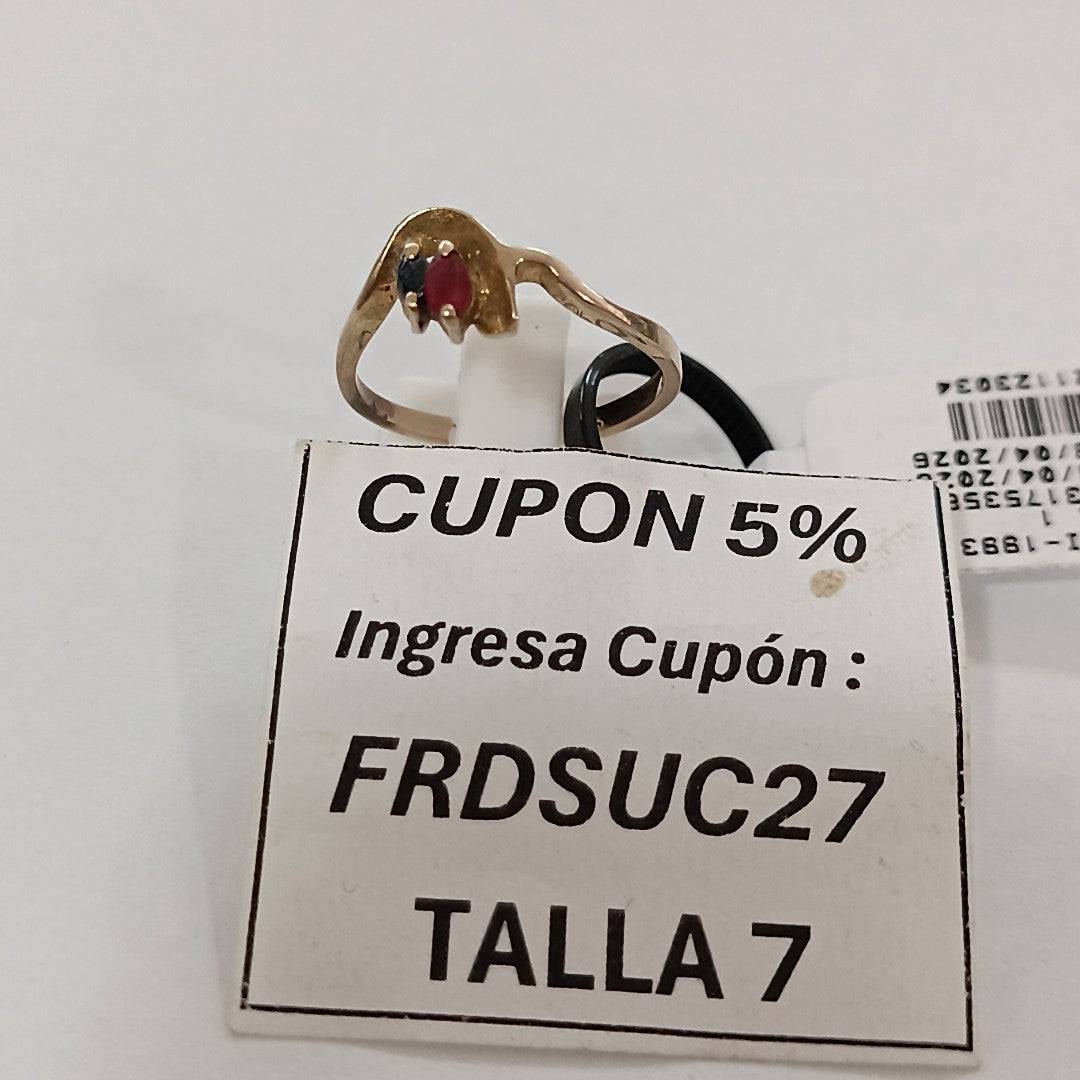 ANILLO ORO 8 K 1.7 GRMS (SEMINUEVO)