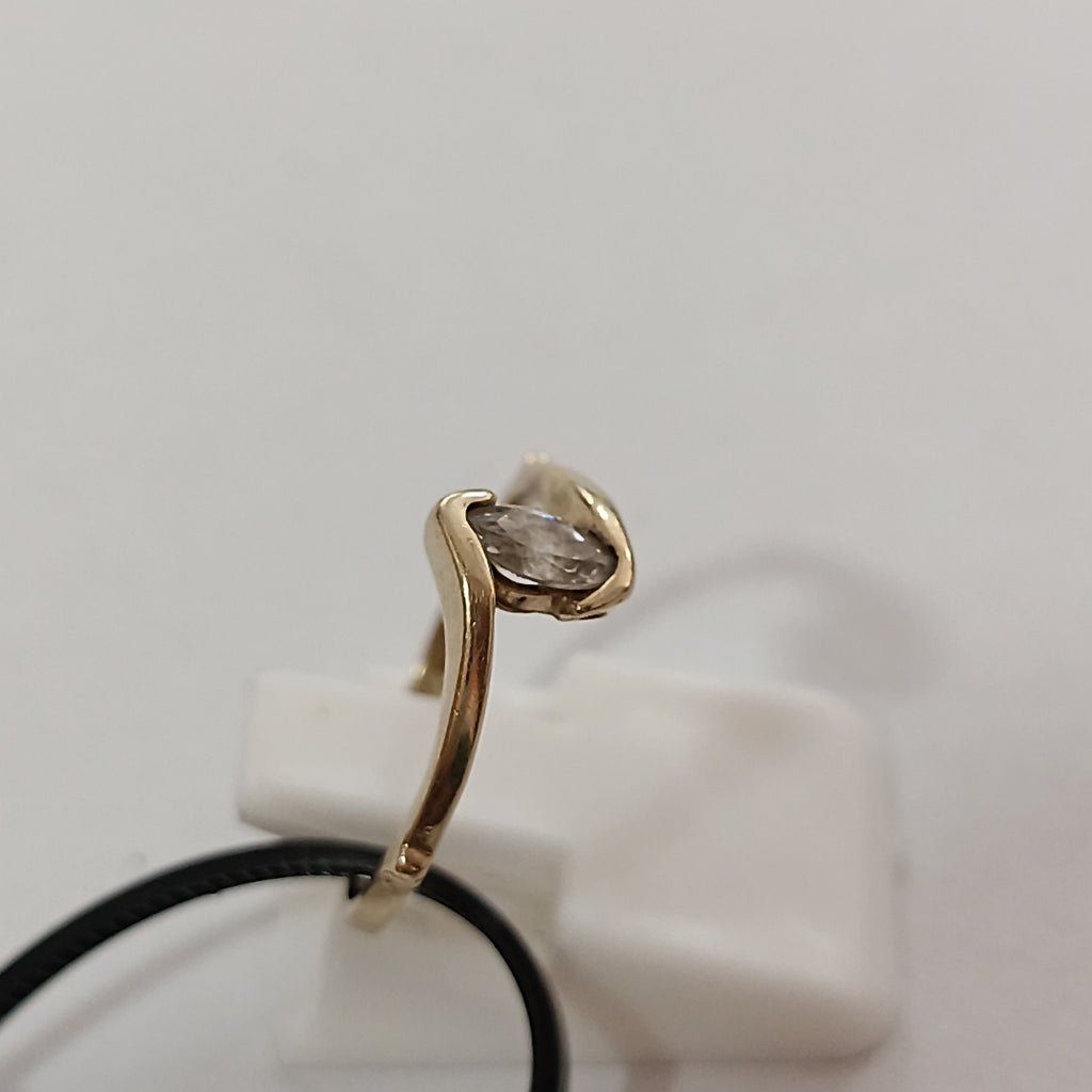ANILLO ORO 14 K 1.3 GRMS (SEMINUEVO)