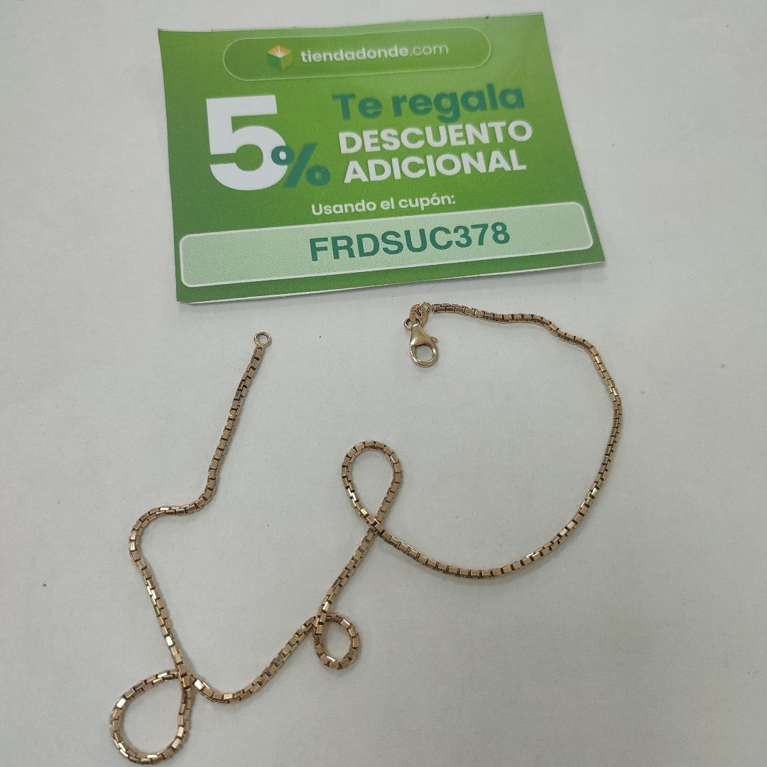 CADENA ORO 14 K 10.3 GRMS (SEMINUEVO)