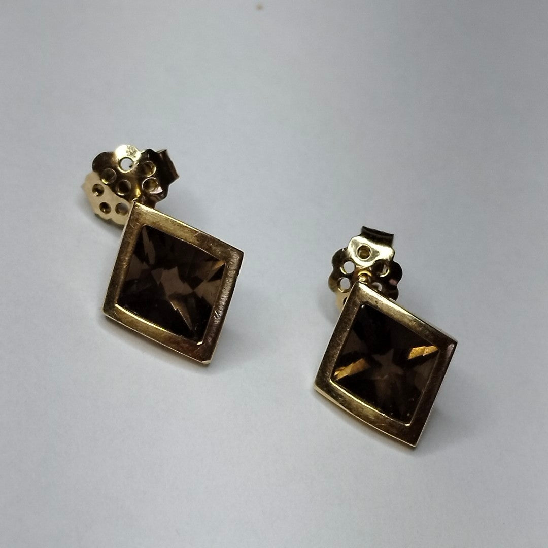 ARETES PAR ORO 14 K 3 GRMS (SEMINUEVO)